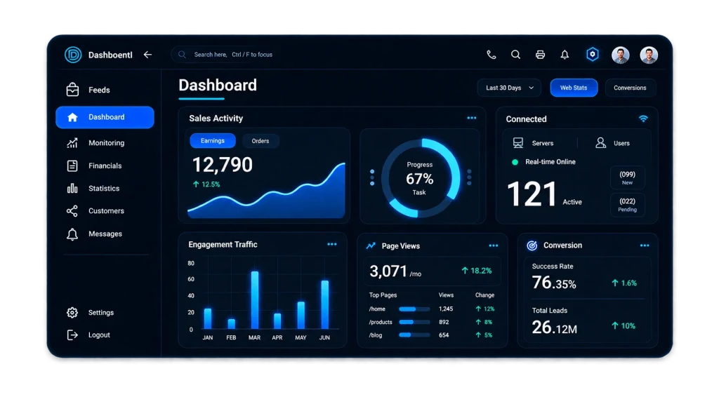 cloud-banner CloudX cloud management dashboard showing analytics and performance metrics