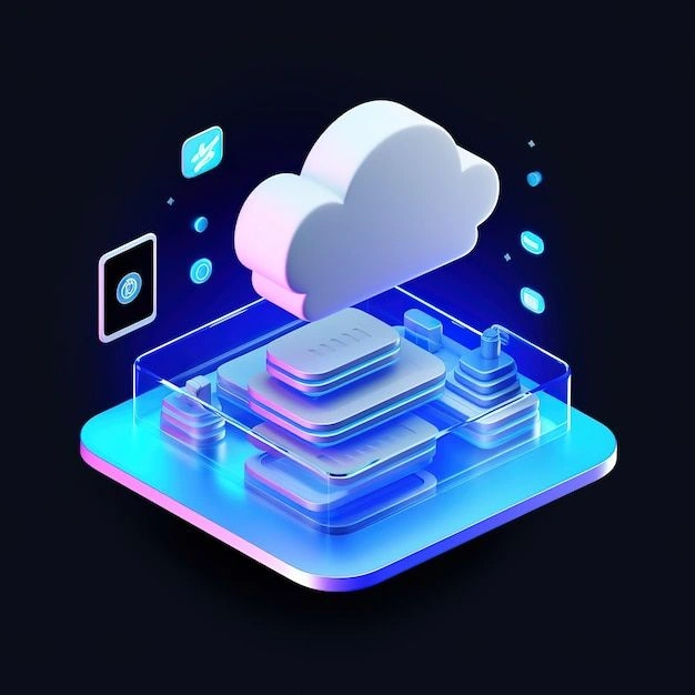 datacloud Cloud infrastructure with secure servers and cloud computing technology
